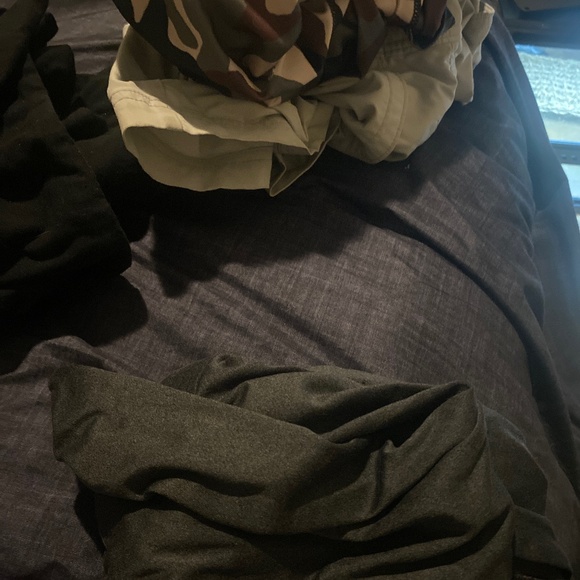 Camouflage pants-black pants-beige pants